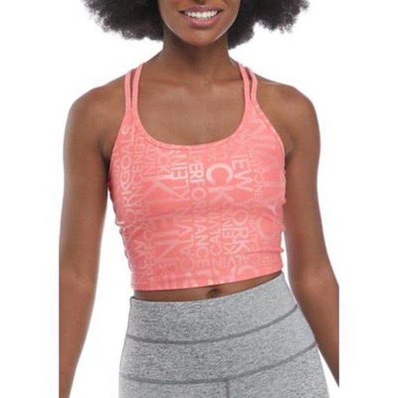 Calvin Klein Other - CALVIN KLEIN Long Line Sports logo print BRA TOP Medium